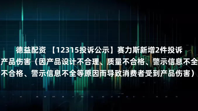 德益配资 【12315投诉公示】赛力斯新增2件投诉公示，涉及导致消费者受到产品伤害（因产品设计不合理、质量不合格、警示信息不全等原因而导致消费者受到产品伤害）问题等
